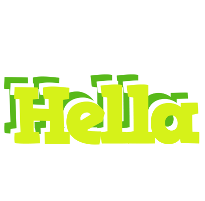 Hella citrus logo