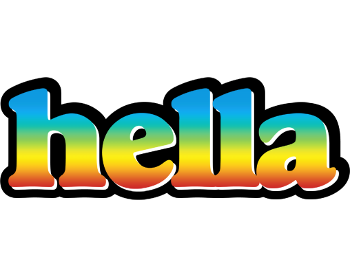 Hella color logo