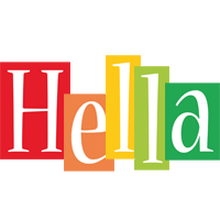 Hella colors logo