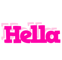 Hella dancing logo