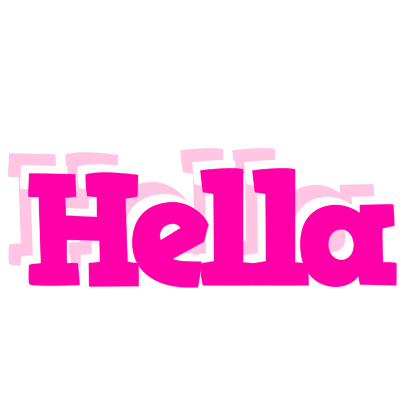 Hella dancing logo