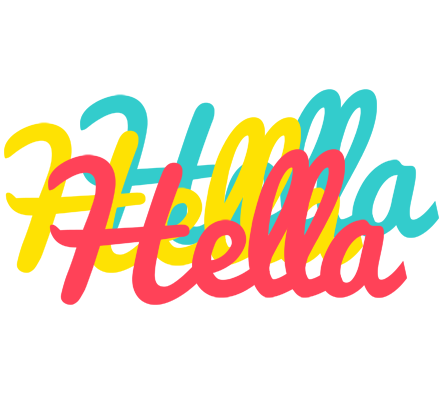 Hella disco logo