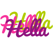 Hella flowers logo