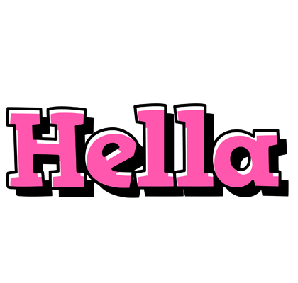 Hella girlish logo