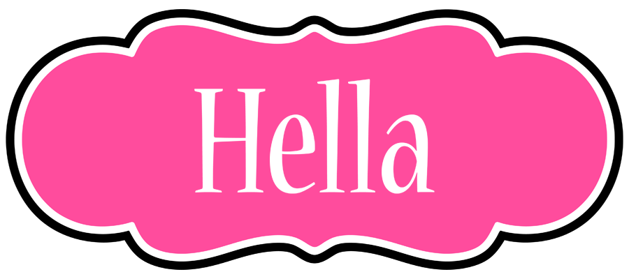 Hella invitation logo