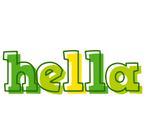 Hella juice logo