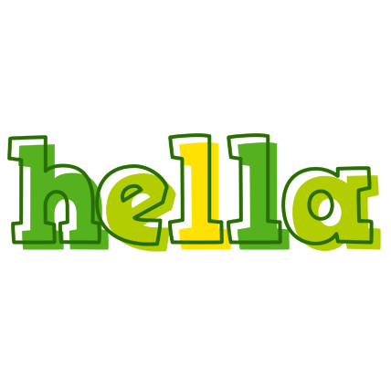 Hella juice logo