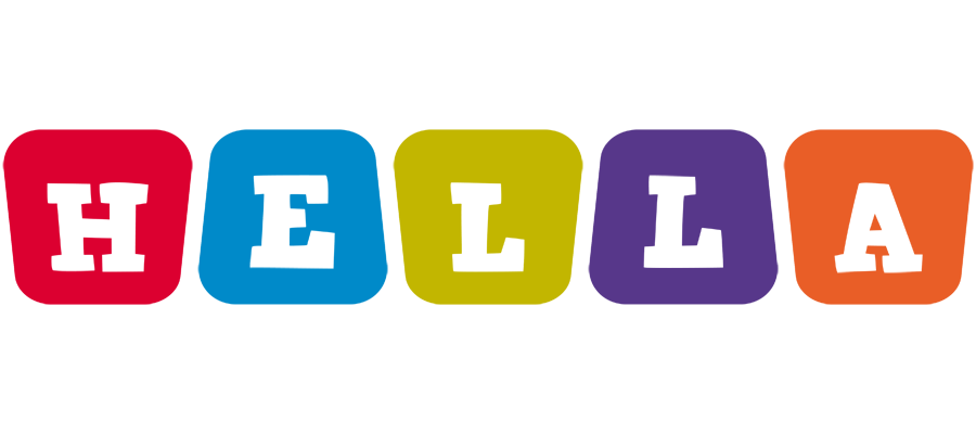 Hella kiddo logo