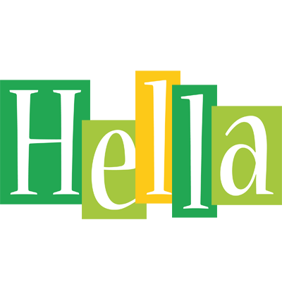 Hella lemonade logo