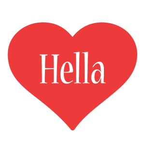 Hella love logo
