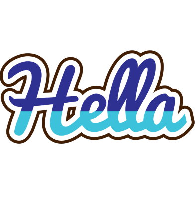 Hella raining logo