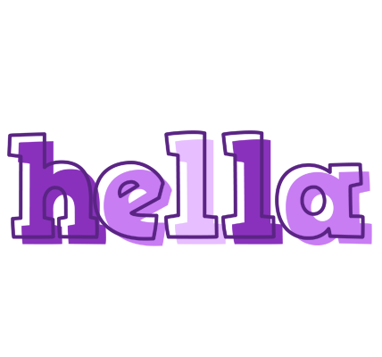 Hella sensual logo