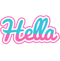 Hella woman logo