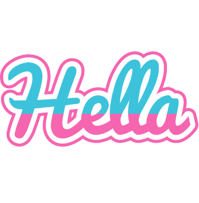 Hella woman logo