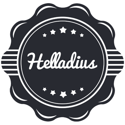 Helladius badge logo