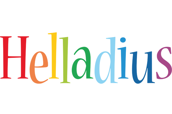 Helladius birthday logo