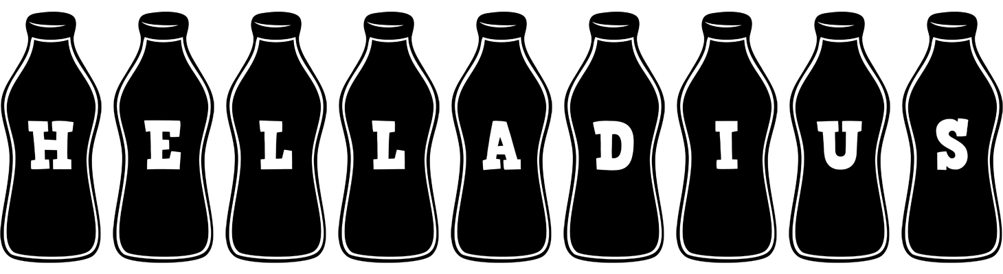 Helladius bottle logo