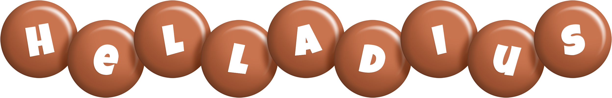 Helladius candy-brown logo