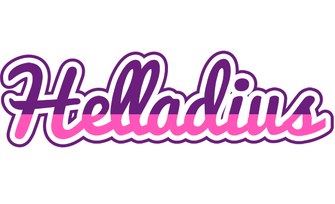 Helladius cheerful logo