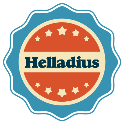 Helladius labels logo