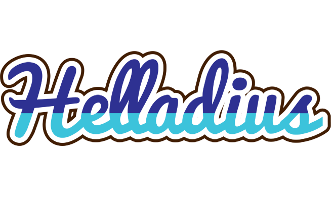 Helladius raining logo