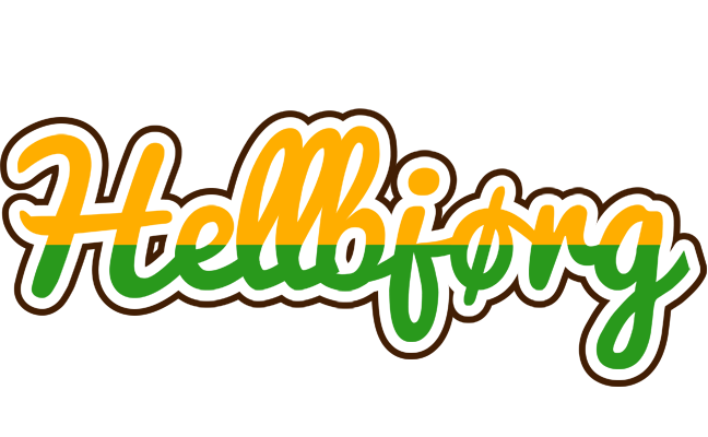Hellbjørg banana logo