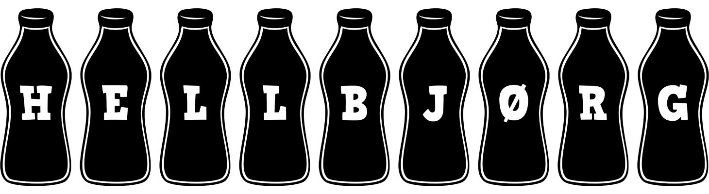 Hellbjørg bottle logo