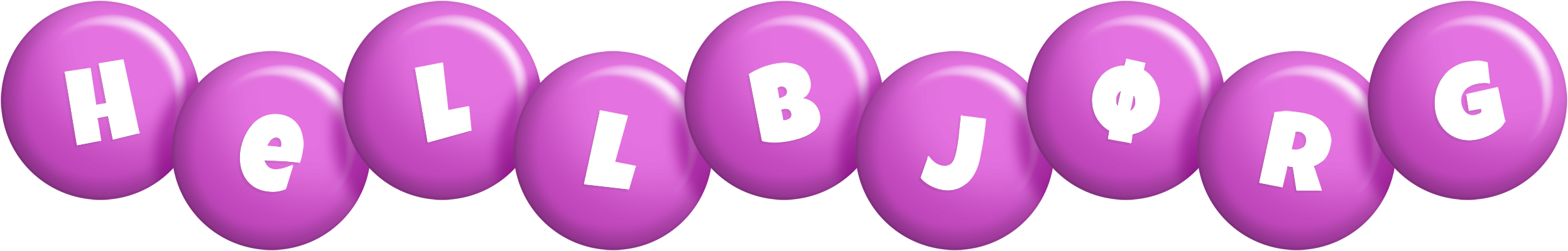 Hellbjørg candy-purple logo
