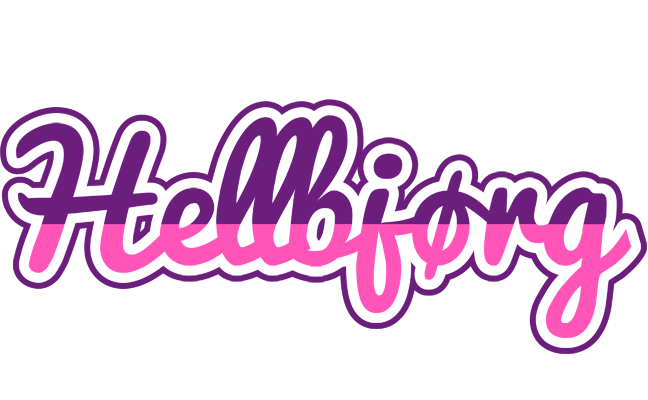 Hellbjørg cheerful logo