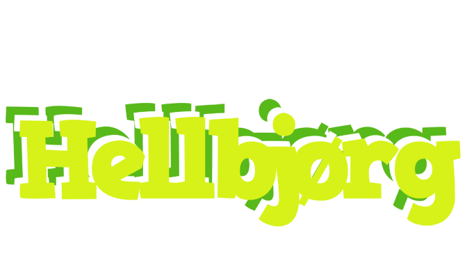 Hellbjørg citrus logo