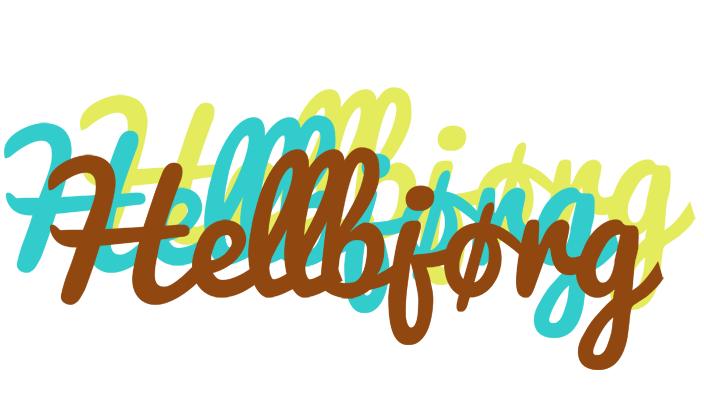 Hellbjørg cupcake logo