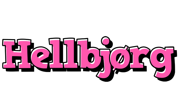 Hellbjørg girlish logo