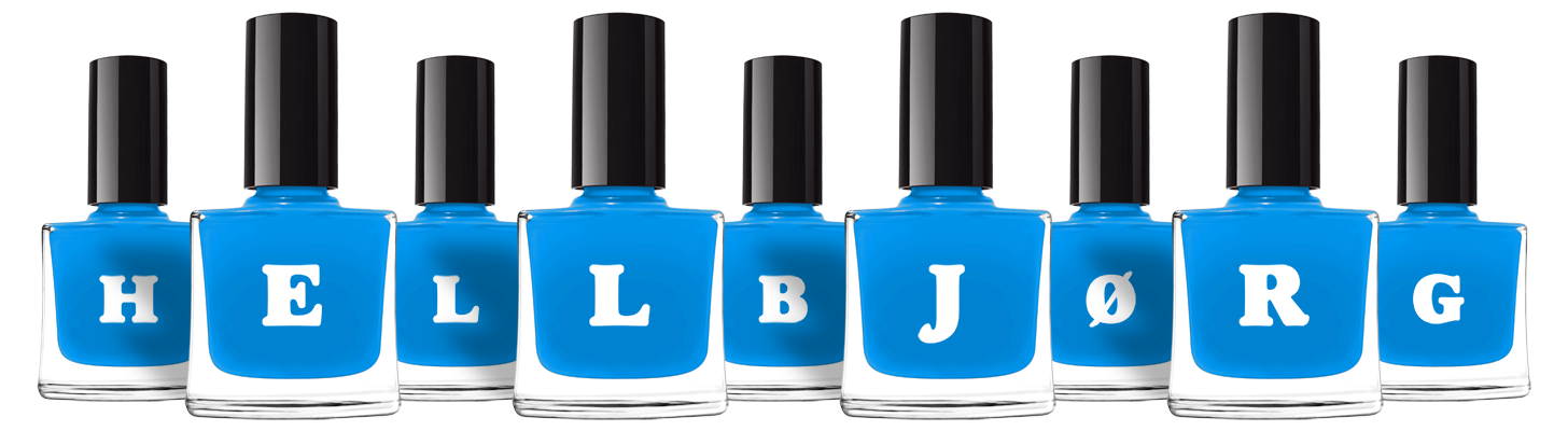 Hellbjørg glossy logo