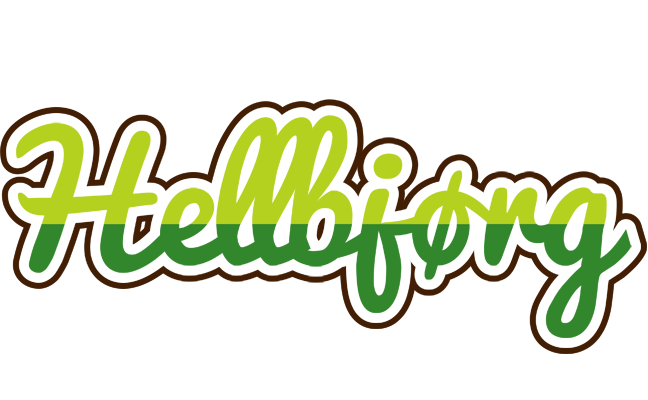 Hellbjørg golfing logo