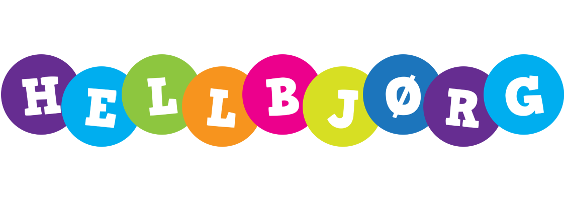 Hellbjørg happy logo