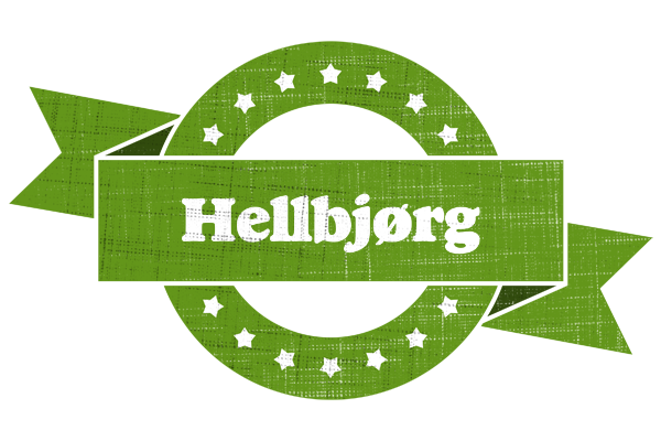 Hellbjørg natural logo