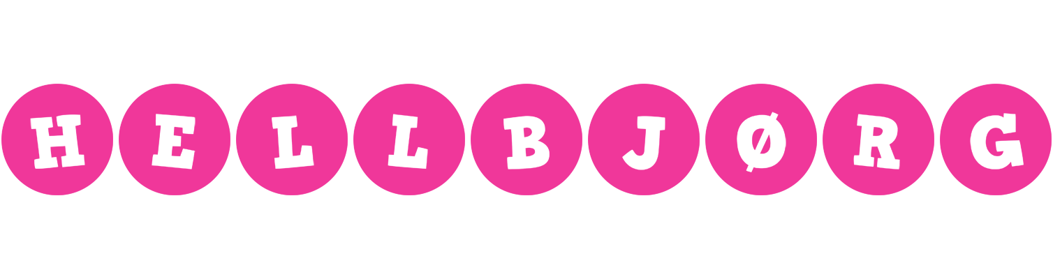 Hellbjørg poker logo