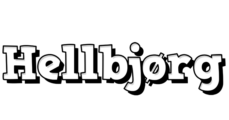 Hellbjørg snowing logo