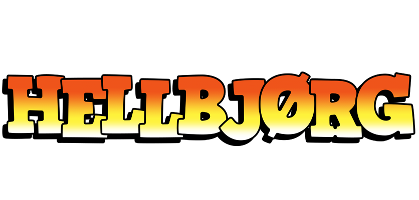 Hellbjørg sunset logo