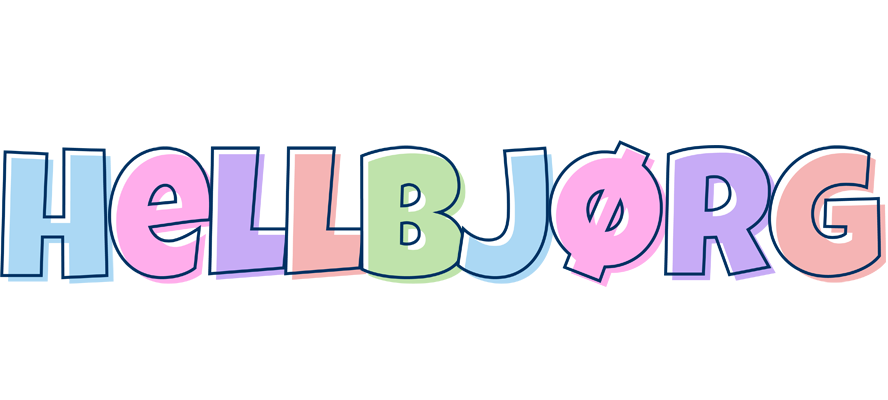 Hellbjørg pastel logo