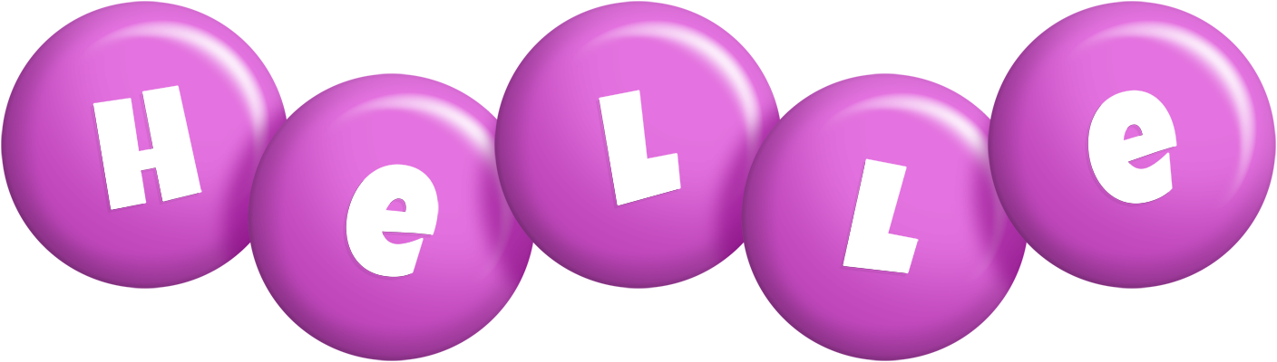 Helle candy-purple logo