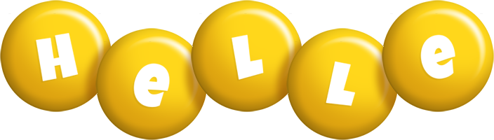 Helle candy-yellow logo