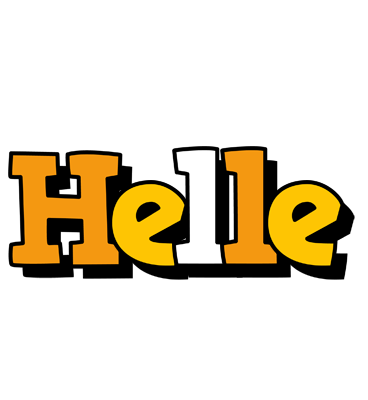 Helle cartoon logo