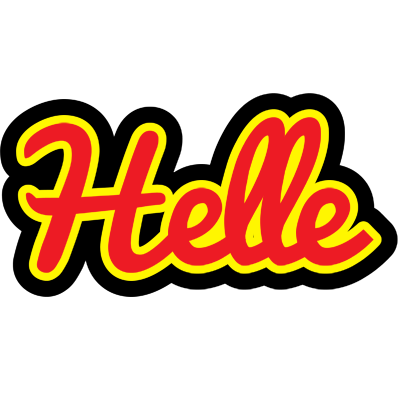 Helle fireman logo
