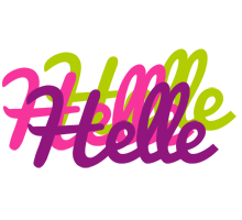 Helle flowers logo