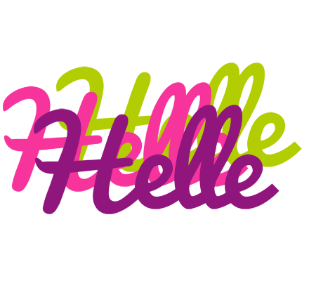 Helle flowers logo