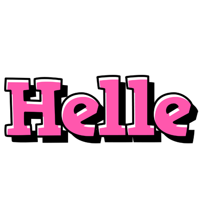 Helle girlish logo
