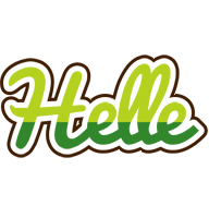 Helle golfing logo