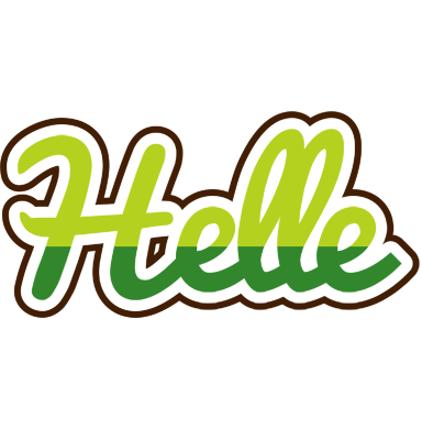 Helle golfing logo