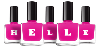 Helle nails logo